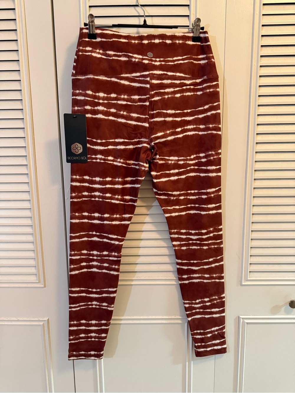 Scorpio Sol Women’s Rust Tie-Dye Leggings